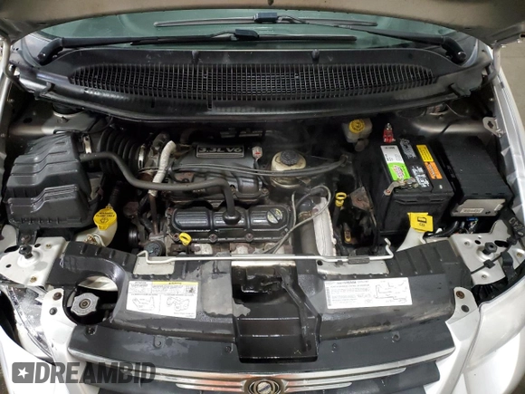 2007 Chrysler Town & Country LWB LX with VIN 2A4GP44R87R341991, listed as a Copart auction lot 76132174 with 166,176 mi miles and Non Repairable. Bid and sale history available at carsss.com. Image 12.