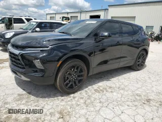 2023 Chevrolet Blazer LT with VIN 3GNKBHR45PS113329, listed as a Copart auction lot 58206715 with 24,425 mi miles and Salvage title. Bid and sale history available at DreamBid. Image 1.
