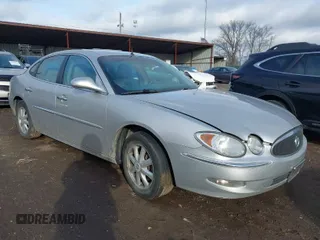 2005 Buick LaCrosse CXL with VIN 2G4WD532151188611, listed as a IAAI auction lot 41217168 with 186,442 mi miles. Bid and sale history available at carsss.com. Image 1.