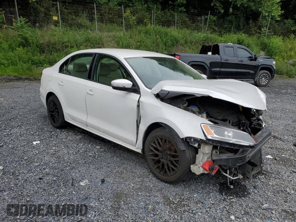 2011 Volkswagen Jetta SE with VIN 3VWDX7AJ3BM320522, listed as a Copart auction lot 60617095 with 164,863 mi miles and Salvage title. Bid and sale history available at DreamBid. Image 4.