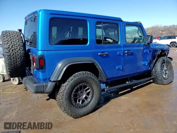 2022 Jeep Wrangler Unlimited Sport S with VIN 1C4HJXDG0NW203829, listed as a Copart auction lot 47921245 with 17,967 mi miles and Salvage Title. Bid and sale history available at DreamBid. Image 15.