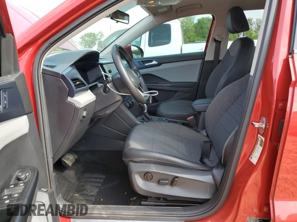 2022 Volkswagen Taos SE с VIN 3VVRX7B25NM088608, выставлен на аукционе Copart как лот 53256255 с пробегом 67 856 миль миль и Списание • Salvage title. История ставок и продаж доступна на DreamBid. Изображение 7.