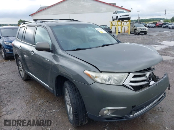 2012 Toyota Highlander Limited with VIN 5TDDK3EHXCS162909, listed as a IAAI auction lot 42372260 with 336,897 mi miles and . Bid and sale history available at DreamBid. Image 1.