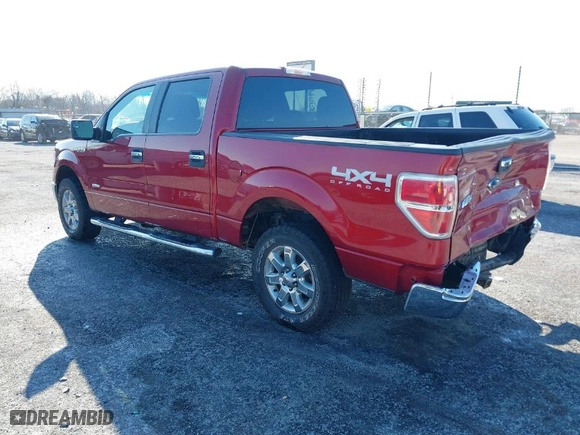 2013 Ford F-150 XL with VIN 1FTFW1ET8DKF83168, listed as a IAAI auction lot 41240698 with 144,977 mi miles. Bid and sale history available at carsss.com. Image 3.