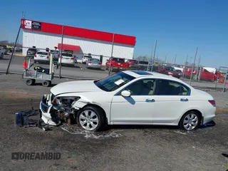 2009 Honda Accord EX-L with VIN 1HGCP36889A047955, listed as a IAAI auction lot 41777326 with 80,312 mi miles and . Bid and sale history available at DreamBid. Image 13.