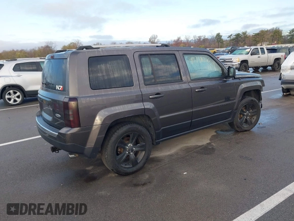 2016 Jeep Patriot High Altitude with VIN 1C4NJRFB9GD681312, listed as a IAAI auction lot 40748710 with 97,471 mi miles and . Bid and sale history available at DreamBid. Image 4.