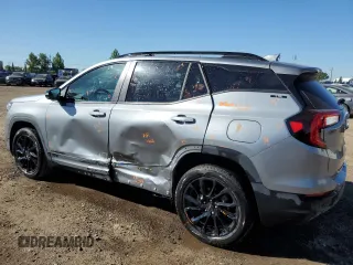 2024 GMC Terrain SLE with VIN 3GKALTEG9RL343588, listed as a Copart auction lot 58863115 with 22,252 mi miles and Salvage title. Bid and sale history available at DreamBid. Image 2.