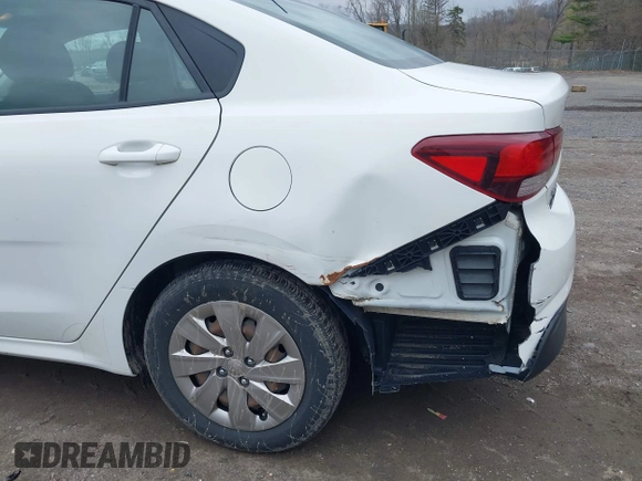 2018 Kia Rio LX with VIN 3KPA24AB2JE095126, listed as a IAAI auction lot 41954261 with 50,590 mi miles. Bid and sale history available at carsss.com. Image 19.
