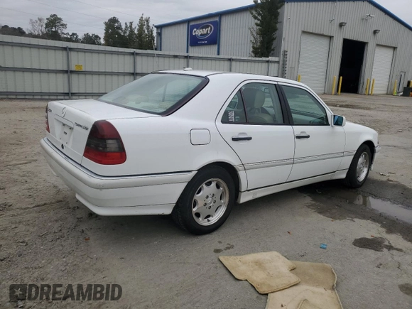 2000 Mercedes-Benz C 230 Kompressor with VIN WDBHA24G6YF928020, listed as a Copart auction lot 89279935 with Not Provided miles and Salvage Title. Bid and sale history available at carsss.com. Image 3.