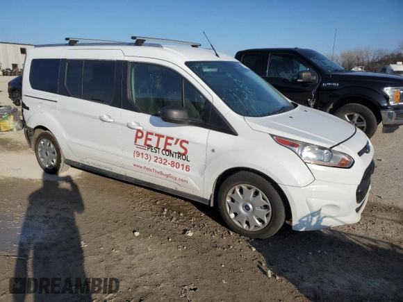 2017 Ford Transit Connect XLT z VIN NM0GE9F75H1332107, wystawiony jako Copart lot #85630044 z przebiegiem 168 841 mil mil oraz Szkoda całkowita • Salvage title. Historia ofert i sprzedaży dostępna na DreamBid. Obrazek 4.