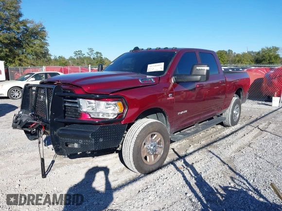 2023 Ram 2500 Big Horn with VIN 3C6UR5DLXPG617315, listed as a IAAI auction lot 41246001 with 39,513 mi miles. Bid and sale history available at carsss.com. Image 23.