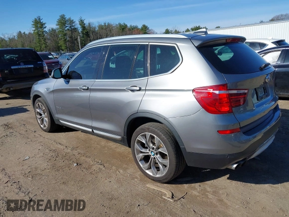 2017 BMW X3 xDrive28i with VIN 5UXWX9C34H0T21274, listed as a IAAI auction lot 41975945 with 84,309 mi miles and . Bid and sale history available at DreamBid. Image 3.