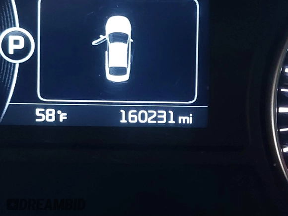 2016 Kia Optima LX Turbo with VIN 5XXGT4L19GG043570, listed as a IAAI auction lot 41837500 with 160,231 mi miles. Bid and sale history available at carsss.com. Image 15.