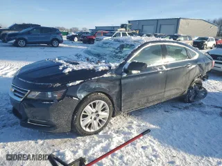 2018 Chevrolet Impala LS with VIN 2G11X5S36J9158427, listed as a Copart auction lot 85228154 with 130,648 mi miles and Clean Title. Bid and sale history available at carsss.com. Image 1.