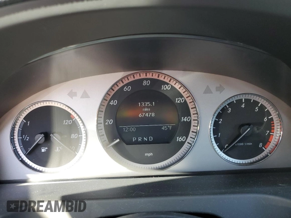 2008 Mercedes-Benz C 300 Sport with VIN WDDGF54X78F044691, listed as a Copart auction lot 51770155 with 67,478 mi miles and Salvage title. Bid and sale history available at DreamBid. Image 9.