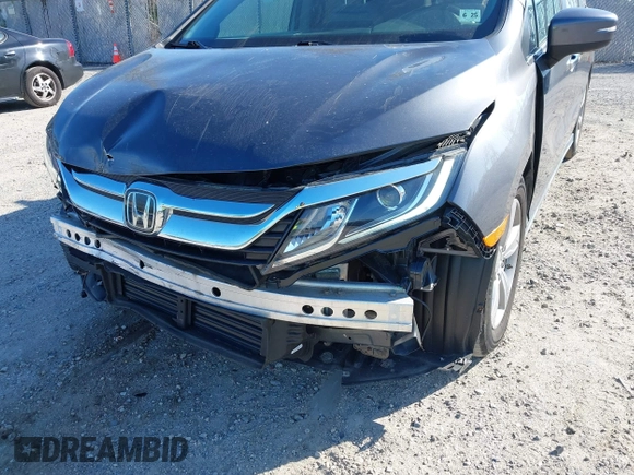 2020 Honda Odyssey EX with VIN 5FNRL6H54LB052660, listed as a IAAI auction lot 42051157 with 51,159 mi miles and . Bid and sale history available at DreamBid. Image 19.