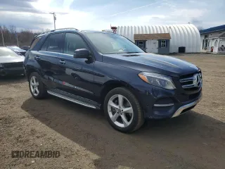 2019 Mercedes-Benz GLE 400 with VIN 4JGDA5GB9KB215933, listed as a Copart auction lot 50123975 with 104,703 mi miles and Salvage title. Bid and sale history available at DreamBid. Image 4.