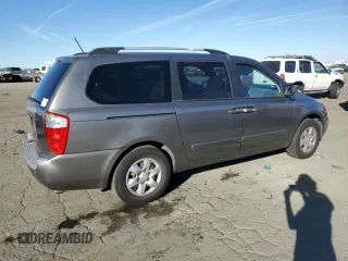 2010 Kia Sedona LX with VIN KNDMG4C39A6351207, listed as a Copart auction lot 76838564 with 210,642 mi miles and Salvage Title. Bid and sale history available at carsss.com. Image 3.