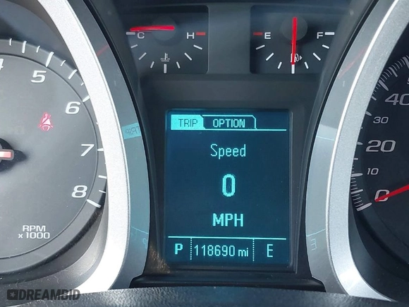 2013 Chevrolet Equinox LS with VIN 2GNALBEK3D6208525, listed as a IAAI auction lot 41989224 with 118,690 mi miles. Bid and sale history available at carsss.com. Image 7.