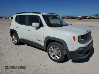 2017 Jeep Renegade Latitude with VIN ZACCJABB4HPG67092, listed as a Copart auction lot 42410215 with 122,085 mi miles and Salvage Title. Bid and sale history available at carsss.com. Image 4.