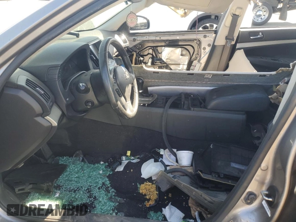 2008 Infiniti G35 with VIN JNKBV61E08M210284, listed as a Copart auction lot 73358894 with Not Provided miles and Salvage Title. Bid and sale history available at DreamBid. Image 7.