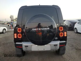 2023 Land Rover Defender with VIN SALEK7EX2P2143408, listed as a Copart auction lot 86923074 with 44,686 mi miles and Salvage title. Bid and sale history available at DreamBid. Image 6.