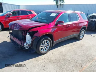 2018 Chevrolet Traverse LT Cloth with VIN 1GNERGKW0JJ105114, listed as a IAAI auction lot 42597045 with 135,682 mi miles and . Bid and sale history available at DreamBid. Image 2.