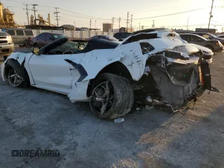 2020 Chevrolet Corvette 3LT with VIN 1G1Y83D44L5000903, listed as a Copart auction lot 43252945 with 0 mi miles and Non Repairable. Bid and sale history available at carsss.com. Image 2.
