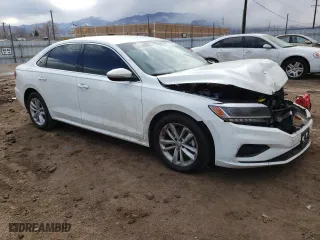 2020 Volkswagen Passat 2.0T SE with VIN 1VWSA7A37LC021869, listed as a Copart auction lot 41027193 with 19,780 mi miles. Bid and sale history available at carsss.com. Image 4.