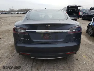 2015 Tesla Model S 85D with VIN 5YJSA1E21FF109938, listed as a Copart auction lot 53403865 with 123,576 mi miles and Clean Title. Bid and sale history available at carsss.com. Image 6.