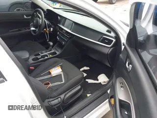 2019 Kia Optima LX with VIN 5XXGT4L36KG371801, listed as a IAAI auction lot 41885607 with 150,043 mi miles. Bid and sale history available at carsss.com. Image 5.