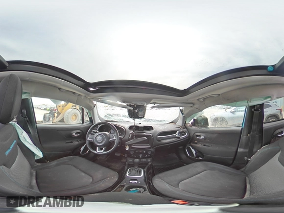 2021 Jeep Renegade Islander with VIN ZACNJDBB5MPM92000, listed as a Copart auction lot 55622165 with Not provided miles and Salvage title. Bid and sale history available at DreamBid. Image 16.