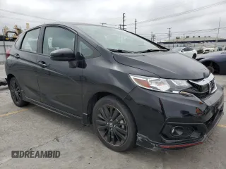 2020 Honda Fit Sport z VIN 3HGGK5H68LM729154, wystawiony jako Copart lot #59812605 z przebiegiem 32 847 mil mil oraz Czysty tytuł • Clean title. Historia ofert i sprzedaży dostępna na DreamBid. Obrazek 4.