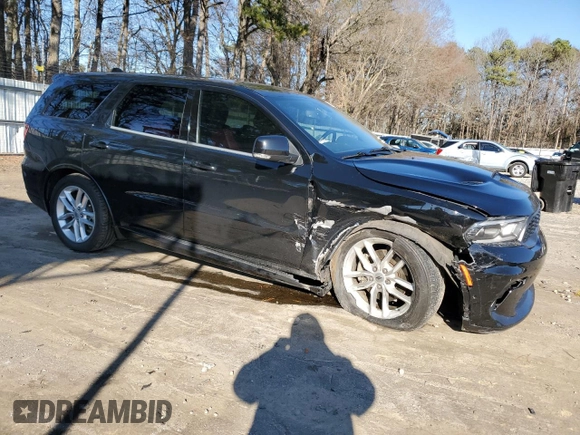 2022 Dodge Durango R/T with VIN 1C4SDHCT5NC101560, listed as a Copart auction lot 45810645 with 83,837 mi miles and Salvage title. Bid and sale history available at DreamBid. Image 4.