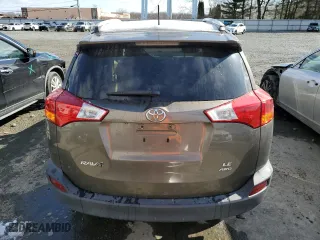 2013 Toyota RAV4 LE with VIN 2T3BFREV5DW082597, listed as a Copart auction lot 44702085 with 180,091 mi miles and Salvage Title. Bid and sale history available at carsss.com. Image 6.