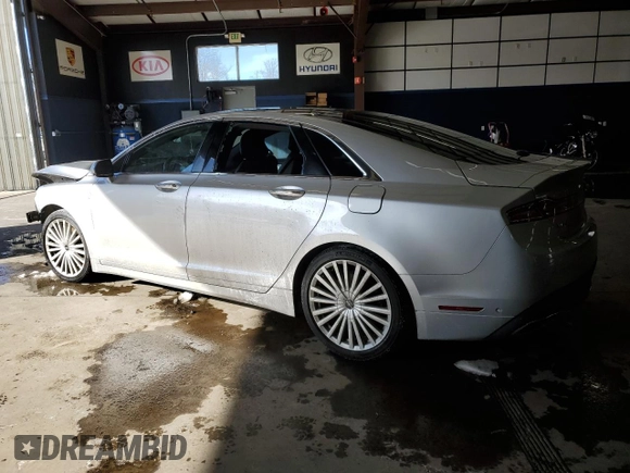 2017 Lincoln MKZ Reserve with VIN 3LN6L5FC0HR633623, listed as a Copart auction lot 44914115 with 52,497 mi miles and Salvage title. Bid and sale history available at DreamBid. Image 2.