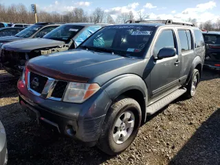2006 Nissan Pathfinder SE with VIN 5N1AR18W06C649888, listed as a Copart auction lot 53182955 with 163,524 mi miles and Clean Title. Bid and sale history available at carsss.com. Image 1.
