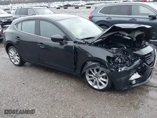 2014 Mazda Mazda3 s Grand Touring with VIN JM1BM1M31E1182946, listed as a IAAI auction lot 41056179 with 28,886 mi miles. Bid and sale history available at carsss.com. Image 1.