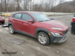 2023 Hyundai Kona SE with VIN KM8K2CAB7PU062224, listed as a Copart auction lot 46856375 with 39,321 mi miles and Salvage Title. Bid and sale history available at carsss.com. Image 4.