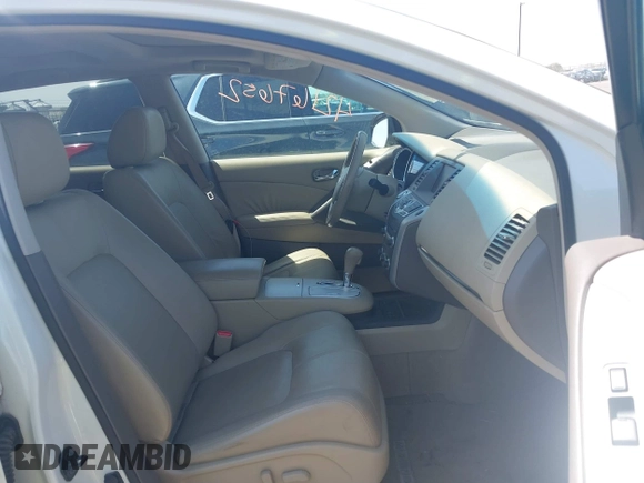 2010 Nissan Murano SL with VIN JN8AZ1MWXAW138355, listed as a IAAI auction lot 42167652 with 127,223 mi miles. Bid and sale history available at carsss.com. Image 5.