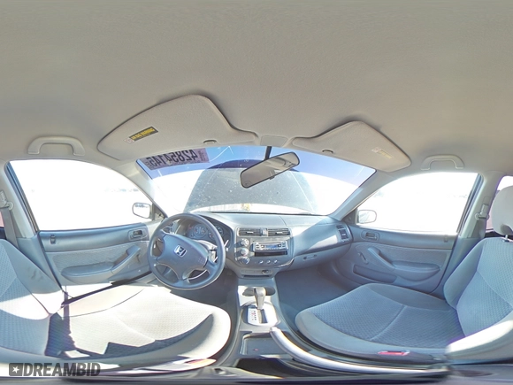 2003 Honda Civic DX with VIN 2HGES161X3H585385, listed as a Copart auction lot 42854145 with 87,312 mi miles and Salvage Title. Bid and sale history available at carsss.com. Image 13.
