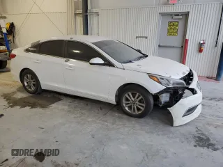 2017 Hyundai Sonata SE with VIN 5NPE24AFXHH544532, listed as a Copart auction lot 87716015 with 92,091 mi miles and Salvage Title. Bid and sale history available at DreamBid. Image 4.