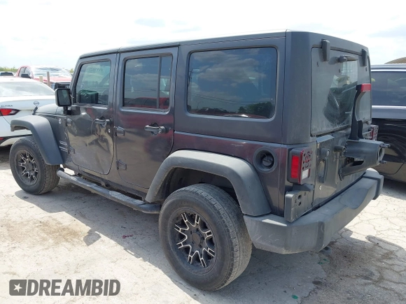 2017 Jeep Wrangler Unlimited Sport with VIN 1C4BJWDG8HL545289, listed as a IAAI auction lot 41978256 with 117,153 mi miles and . Bid and sale history available at DreamBid. Image 3.