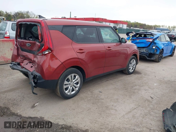 2021 Kia Soul S with VIN KNDJ23AUXM7789160, listed as a IAAI auction lot 42001721 with 78,930 mi miles and . Bid and sale history available at DreamBid. Image 4.