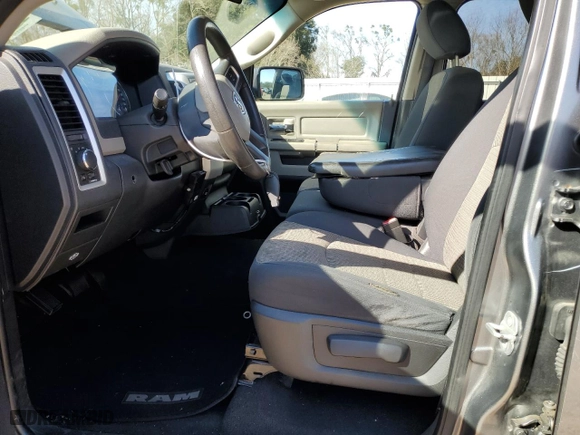 2010 Dodge Ram 1500 ST with VIN 1D7RB1GP6AS127356, listed as a Copart auction lot 46239935 with 283,042 mi miles and Clean Title. Bid and sale history available at carsss.com. Image 7.