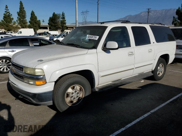 2002 Chevrolet Suburban LT with VIN 3GNEC16TX2G353355, listed as a Copart auction lot 68508734 with 0 mi miles and Clean Title. Bid and sale history available at carsss.com. Image 1.