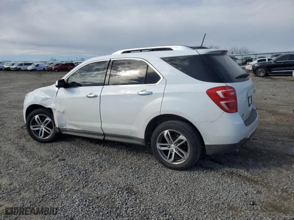 2016 Chevrolet Equinox LTZ with VIN 2GNALDEK1G6216476, listed as a Copart auction lot 46550745 with 159,290 mi miles and Salvage Title. Bid and sale history available at carsss.com. Image 2.