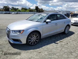 2016 Audi A3 Premium Plus with VIN WAUC7GFFXG1003020, listed as a Copart auction lot 56889385 with 58,390 mi miles and Salvage title. Bid and sale history available at DreamBid. Image 1.