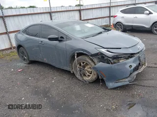 2024 Toyota Prius LE with VIN JTDACAAU2R3048503, listed as a IAAI auction lot 42353202 with 4,869 mi miles and . Bid and sale history available at DreamBid. Image 1.