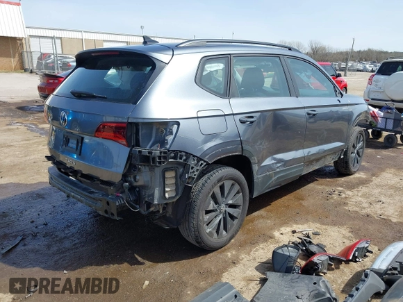 2024 Volkswagen Taos S с VIN 3VV5X7B26RM002498, выставлен на аукционе IAAI как лот 41871172 с пробегом 28 345 миль миль и . История ставок и продаж доступна на DreamBid. Изображение 4.